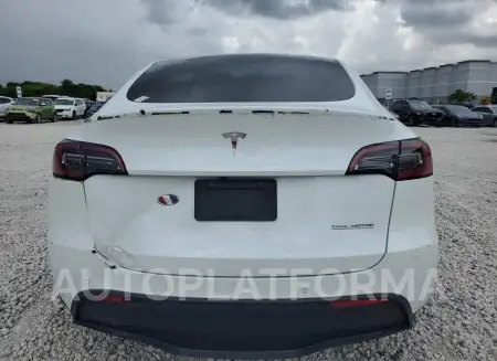 TESLA MODEL Y 2022 vin 7SAYGDEF5NF507233 from auto auction Copart