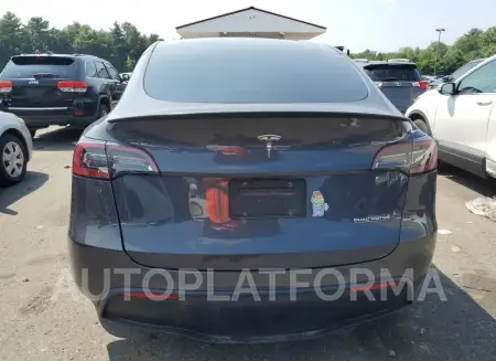 TESLA MODEL Y 2022 vin 7SAYGDEFXNF372010 from auto auction Copart