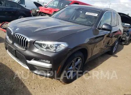 BMW X3 xDrive 2021 2021 vin 5UXTY5C09M9E25041 from auto auction Copart