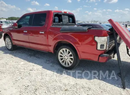 FORD F150 SUPER 2018 vin 1FTEW1CGXJFA95071 from auto auction Copart