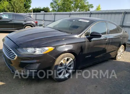 Ford Fusion SE 2019 2019 vin 3FA6P0LU2KR125921 from auto auction Copart