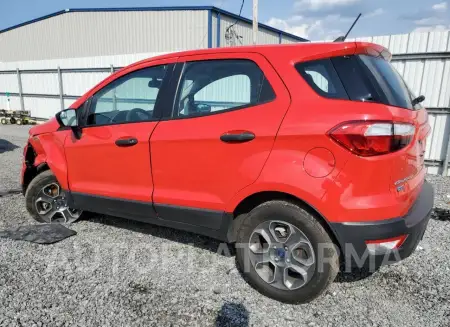 FORD ECOSPORT 2021 vin MAJ3S2FE9MC392623 from auto auction Copart