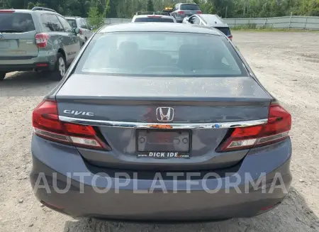 HONDA CIVIC LX 2015 vin 2HGFB2F50FH500006 from auto auction Copart