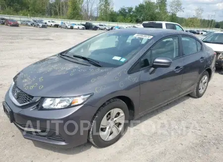 HONDA CIVIC LX 2015 vin 2HGFB2F50FH500006 from auto auction Copart