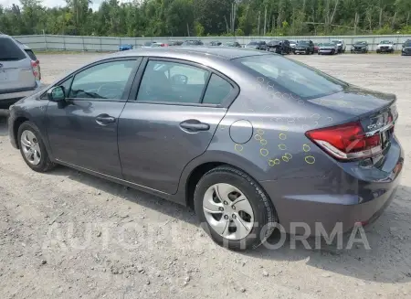 HONDA CIVIC LX 2015 vin 2HGFB2F50FH500006 from auto auction Copart