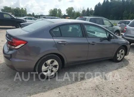 HONDA CIVIC LX 2015 vin 2HGFB2F50FH500006 from auto auction Copart