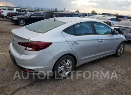 HYUNDAI elantra se 2019 vin KMHD84LF1KU752847 from auto auction Copart