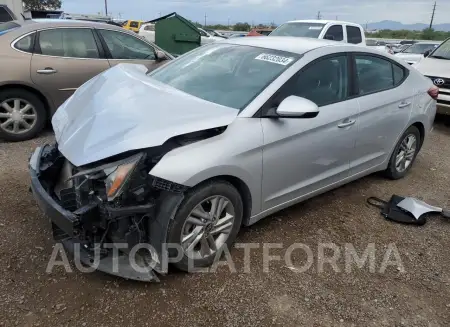 HYUNDAI elantra se 2019 vin KMHD84LF1KU752847 from auto auction Copart