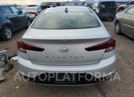 HYUNDAI elantra se 2019 vin KMHD84LF1KU752847 from auto auction Copart