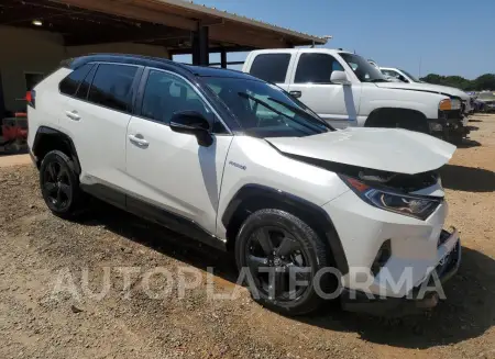 TOYOTA RAV4 XSE 2020 vin 2T3EWRFV6LW098110 from auto auction Copart