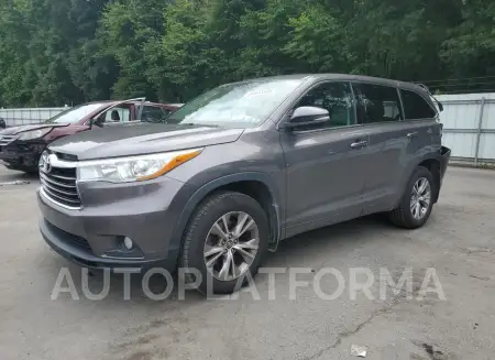 TOYOTA HIGHLANDER 2016 vin 5TDBKRFH4GS332602 from auto auction Copart