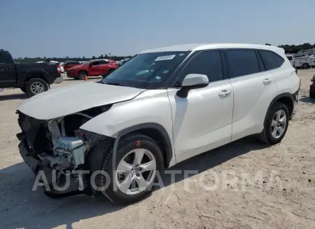 Toyota Highlander 2021 2021 vin 5TDCZRAH8MS517867 from auto auction Copart