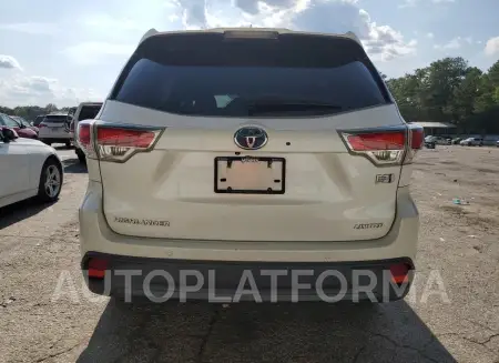 TOYOTA HIGHLANDER 2015 vin 5TDDCRFH0FS009636 from auto auction Copart