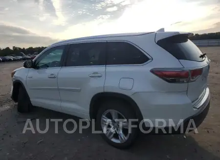 TOYOTA HIGHLANDER 2015 vin 5TDDCRFH5FS012435 from auto auction Copart