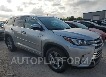 TOYOTA HIGHLANDER 2018 vin 5TDDGRFH4JS048310 from auto auction Copart