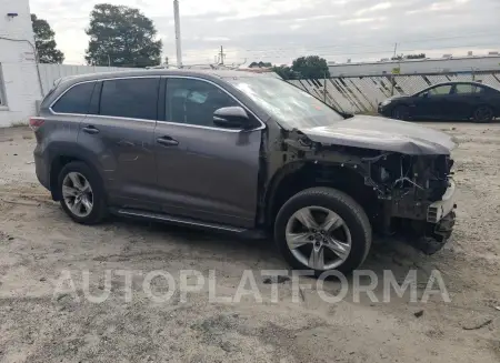 TOYOTA HIGHLANDER 2016 vin 5TDDKRFH0GS279681 from auto auction Copart