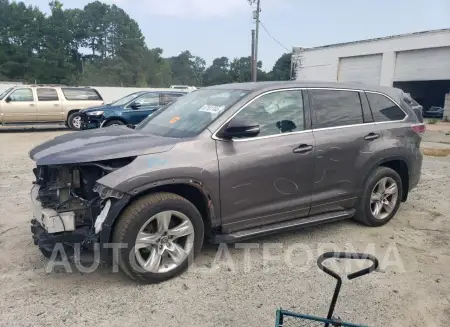 TOYOTA HIGHLANDER 2016 vin 5TDDKRFH0GS279681 from auto auction Copart