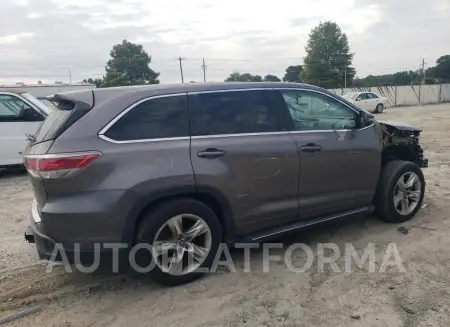 TOYOTA HIGHLANDER 2016 vin 5TDDKRFH0GS279681 from auto auction Copart