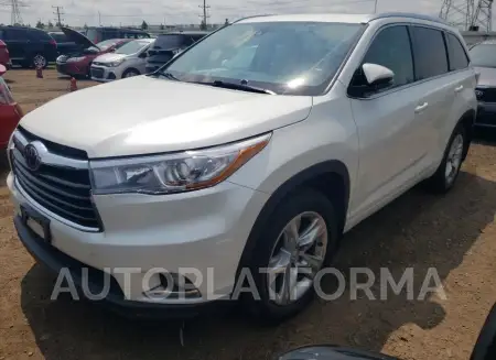 Toyota Highlander 2015 2015 vin 5TDDKRFH1FS169110 from auto auction Copart