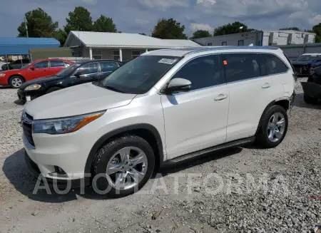 Toyota Highlander 2015 2015 vin 5TDDKRFH1FS196954 from auto auction Copart