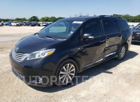 Toyota Sienna XLE 2017 2017 vin 5TDDZ3DC1HS175900 from auto auction Copart