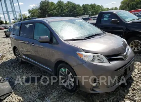 TOYOTA SIENNA XLE 2019 vin 5TDDZ3DC3KS227518 from auto auction Copart