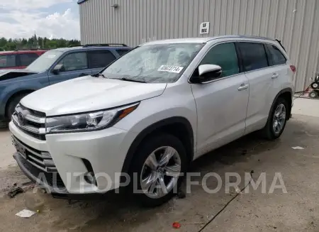 Toyota Highlander 2018 2018 vin 5TDDZRFH8JS845623 from auto auction Copart