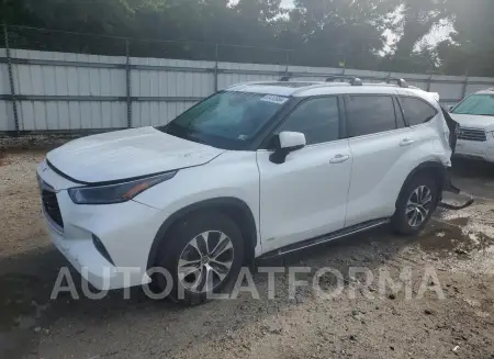 TOYOTA HIGHLANDER 2022 vin 5TDGBRCH7NS541713 from auto auction Copart