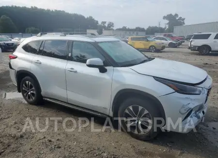 TOYOTA HIGHLANDER 2022 vin 5TDGBRCH7NS541713 from auto auction Copart