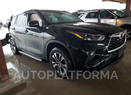 TOYOTA HIGHLANDER 2022 vin 5TDGZRAH6NS548764 from auto auction Copart