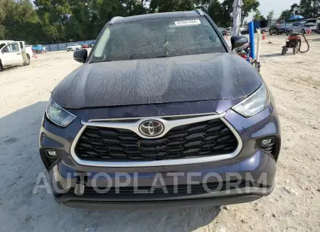 TOYOTA HIGHLANDER 2022 vin 5TDGZRAHXNS098875 from auto auction Copart