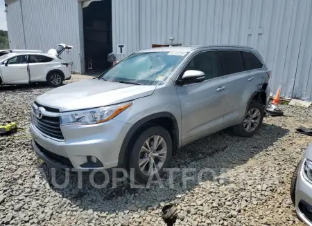 Toyota Highlander 2015 2015 vin 5TDJKRFH1FS169319 from auto auction Copart