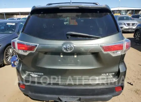 TOYOTA HIGHLANDER 2016 vin 5TDJKRFH3GS316449 from auto auction Copart