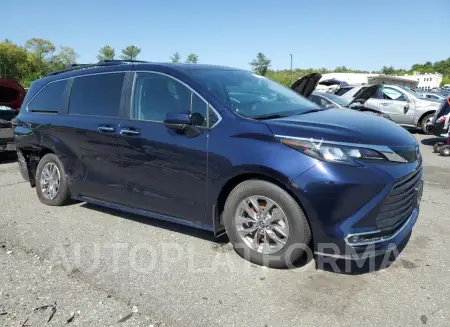 TOYOTA SIENNA XLE 2024 vin 5TDJSKFC1RS111615 from auto auction Copart