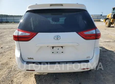 TOYOTA SIENNA LE 2017 vin 5TDJZ3DC7HS187679 from auto auction Copart