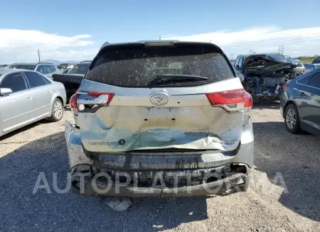 TOYOTA HIGHLANDER 2018 vin 5TDJZRFH0JS848048 from auto auction Copart