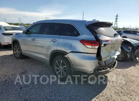 TOYOTA HIGHLANDER 2018 vin 5TDJZRFH0JS848048 from auto auction Copart