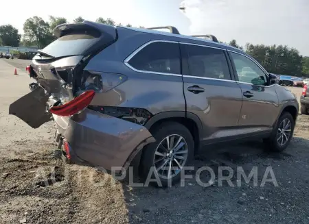 TOYOTA HIGHLANDER 2019 vin 5TDJZRFH0KS718532 from auto auction Copart