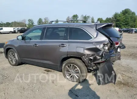 TOYOTA HIGHLANDER 2019 vin 5TDJZRFH0KS718532 from auto auction Copart