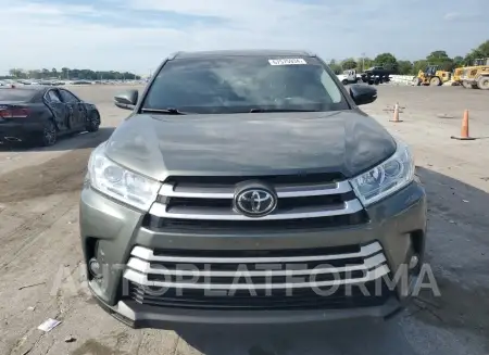 TOYOTA HIGHLANDER 2019 vin 5TDJZRFH5KS714654 from auto auction Copart