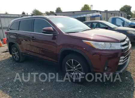 TOYOTA HIGHLANDER 2019 vin 5TDJZRFH6KS941707 from auto auction Copart