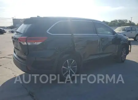 TOYOTA HIGHLANDER 2017 vin 5TDJZRFH7HS384797 from auto auction Copart