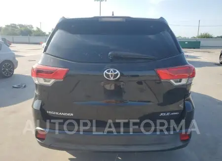 TOYOTA HIGHLANDER 2017 vin 5TDJZRFH7HS384797 from auto auction Copart