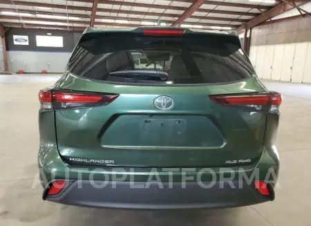 TOYOTA HIGHLANDER 2024 vin 5TDKDRBH2RS537743 from auto auction Copart