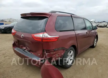 TOYOTA SIENNA LE 2015 vin 5TDKK3DC5FS619773 from auto auction Copart