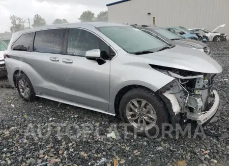 TOYOTA SIENNA LE 2022 vin 5TDKRKEC9NS091044 from auto auction Copart