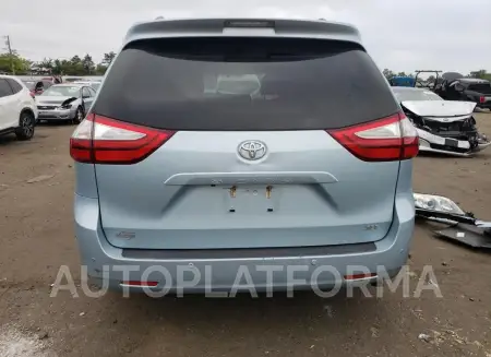 TOYOTA SIENNA XLE 2015 vin 5TDYK3DCXFS560942 from auto auction Copart