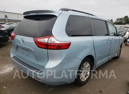 TOYOTA SIENNA XLE 2015 vin 5TDYK3DCXFS560942 from auto auction Copart