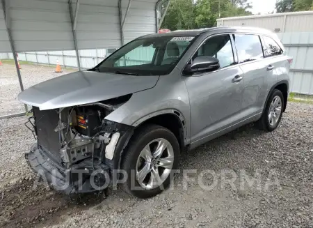 Toyota Highlander 2016 2016 vin 5TDYKRFH6GS123100 from auto auction Copart