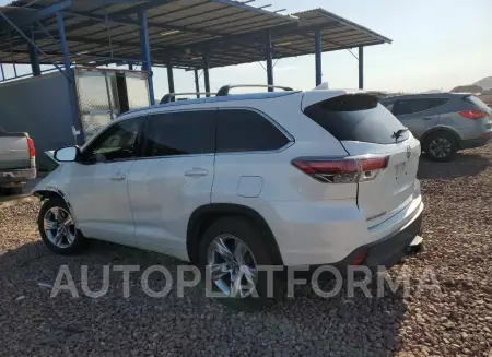 TOYOTA HIGHLANDER 2016 vin 5TDYKRFH8GS162593 from auto auction Copart